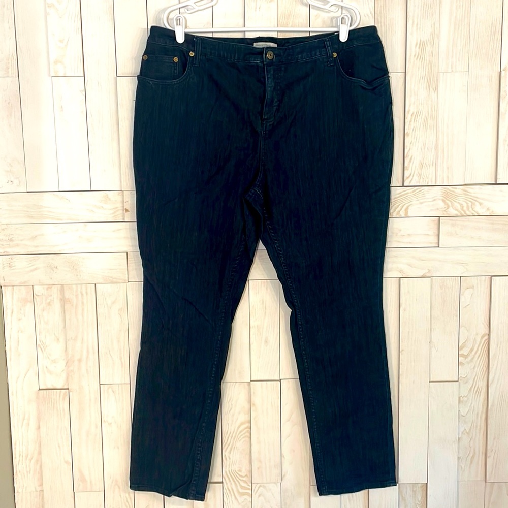 Womens Dark Indigo Stretch Jean